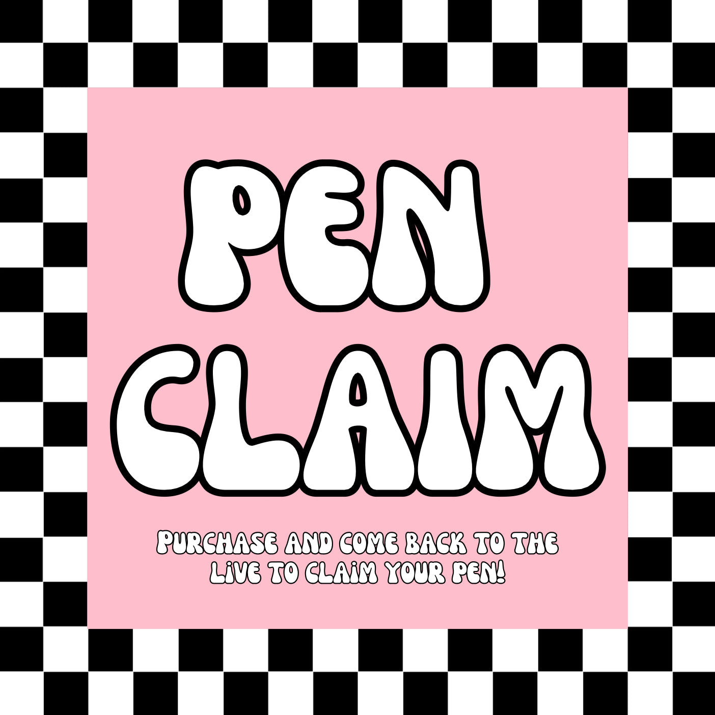 TikTok Live Pen Claim